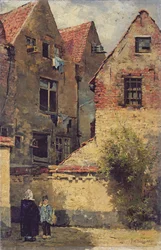 Słońce i cienie, Antwerpia, 1883